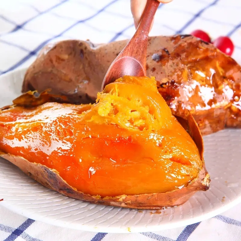 瓦房店烟薯蜜薯烤红薯爆甜流油