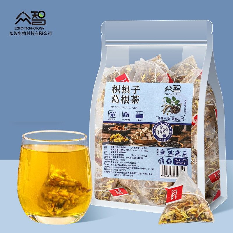 众智正品枳椇子葛根茶三角茶包代用茶养生茶袋泡茶喝酒应酬官方店