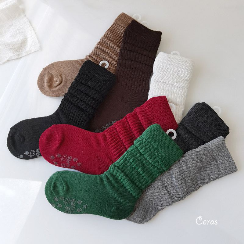 韩国KidsFUTURE儿童春秋冬棉袜长款袜子螺纹堆堆袜纯色护腿中长筒,童装/婴儿装/亲子装,儿童袜子(0-16岁),淘宝优惠券,粉丝福利购,淘宝优惠卷