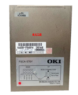 YA4030工业3.5寸SCSI OKI 50针固态硬盘512M现货 576Y 可开票FSCA