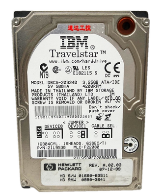 可开票DBCA-2032402.5寸硬盘IDE