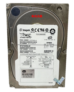 SCSI硬盘现货实图 10K 68针 73G 可议价Seagate 希捷ST373405LW