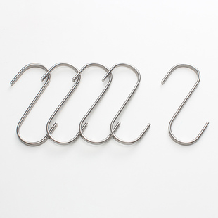 宜家s型挂钩304不锈钢厨房钩子实心格兰代芬托康福斯 即将停产