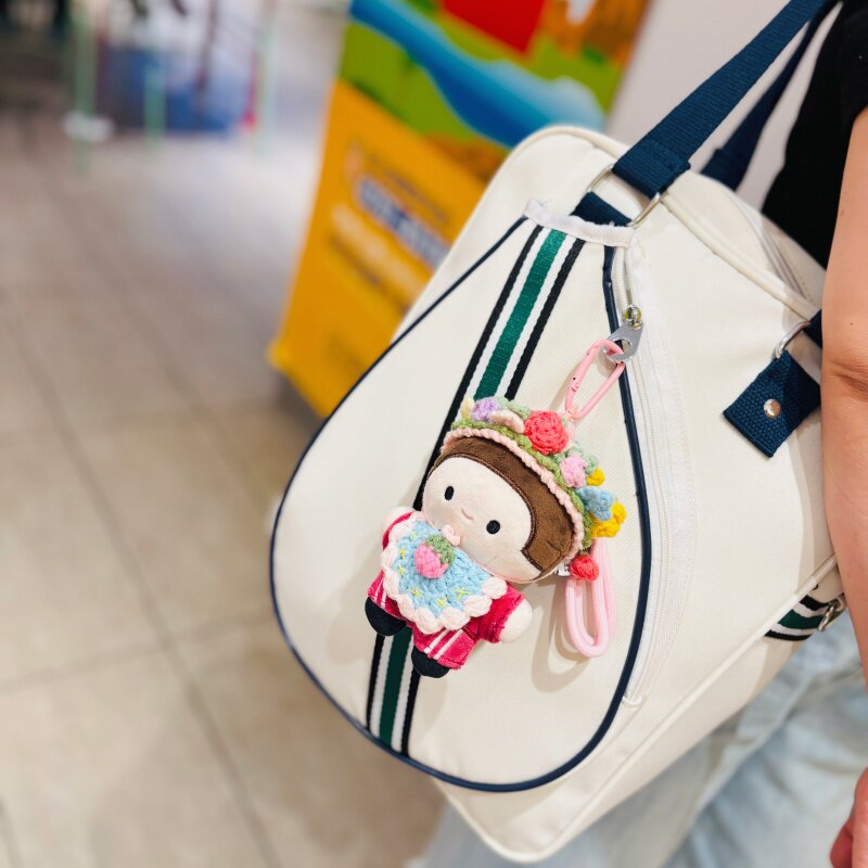 女生高颜值挂件簪花女友礼物图片