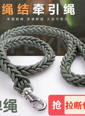 狗狗牵引绳大中型犬狗链宠物用品金毛拉布拉多遛狗绳子遛狗拴狗绳