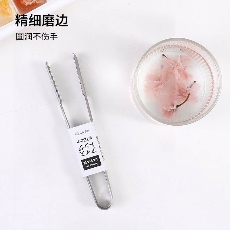 日本进口烧烤烤肉迷你小号夹取冰夹食品夹子不锈钢锯齿状料理夹子,厨房/烹饪用具,其它,淘宝优惠券,粉丝福利购,淘宝优惠卷