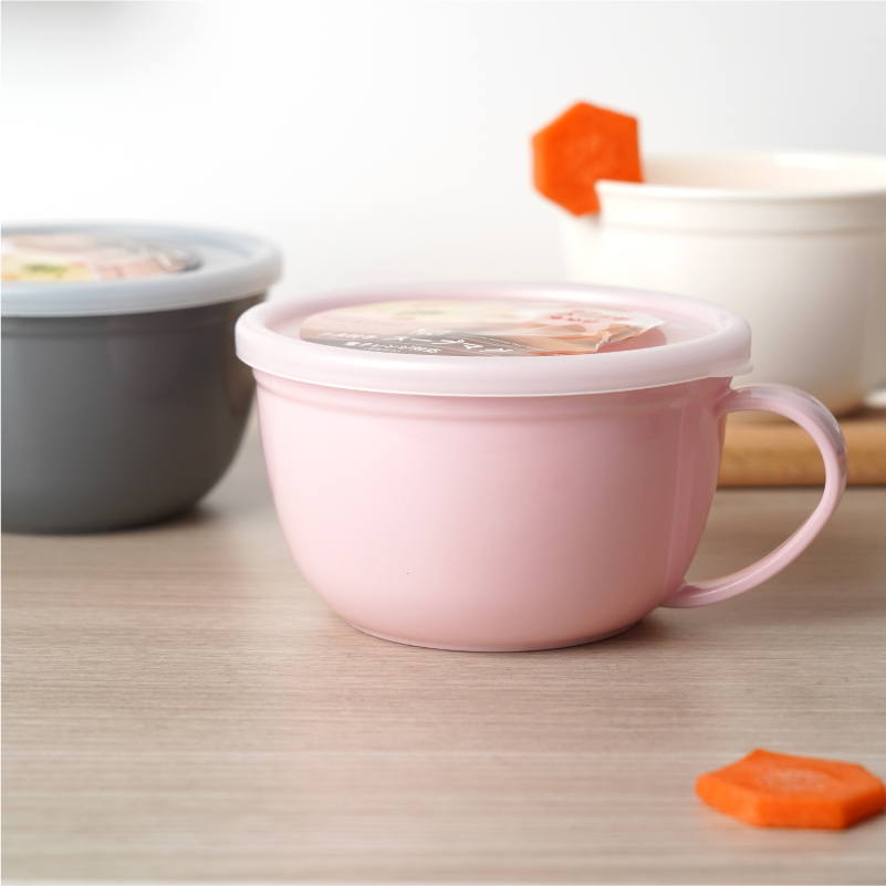 YAMADA日本进口带盖汤杯食品级pp