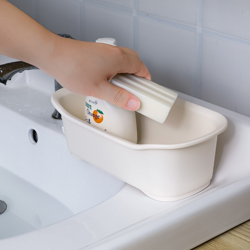 SANADA日本进口浴室收纳篮收纳筐