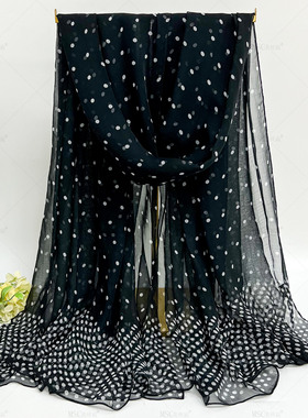 美丝宸新款140*180大尺寸丝巾多色可选法式复古风四季围巾保暖