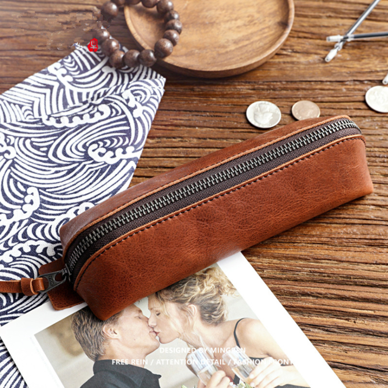 意大利复古学生文具笔袋