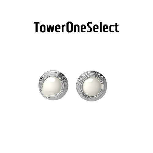 TowerOneSelect官方店ZHAO奶油杯子蛋糕耳钉日常通勤简约小耳环