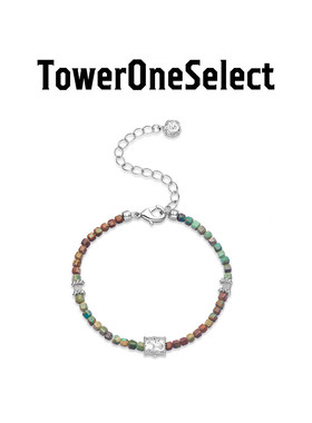 TowerOneSelect官方店House of Glyphs花美丽转运珠手链
