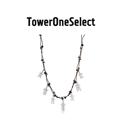 GLYPHS手工编绳独特艺术锁骨链