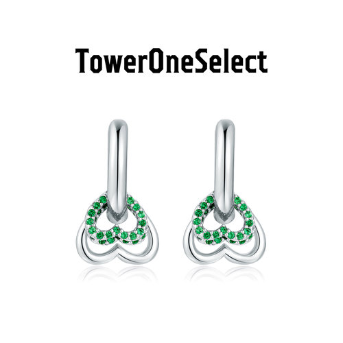 TowerOneSelect小爱心圈圈耳环