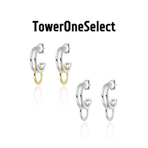 toweroneselect官方店连结耳环