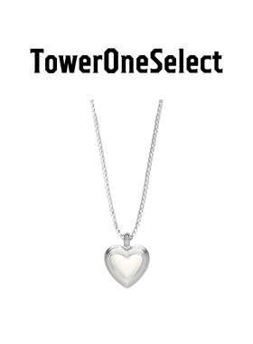 TowerOneSelect官方店ZHAO奶油爱心千层蛋糕项链小众设计感锁骨链