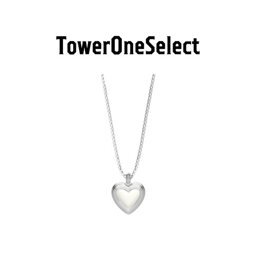 TowerOneSelect爱心千层蛋糕项链