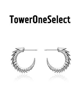 TowerOneSelect官方店TOWERONE骨节耳钉小众设计高级原创耳环耳饰