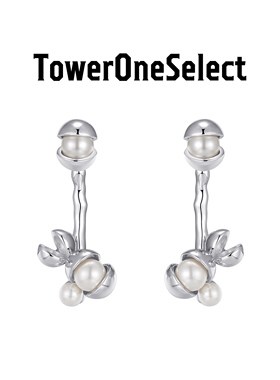 TowerOneSelect官方店ZHAO花椒珍珠可拆卸耳钉小众设计高级感耳饰