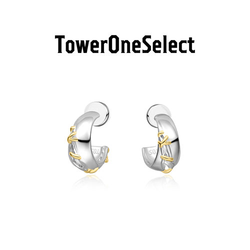 TOWERONE爪痕缝线耳环