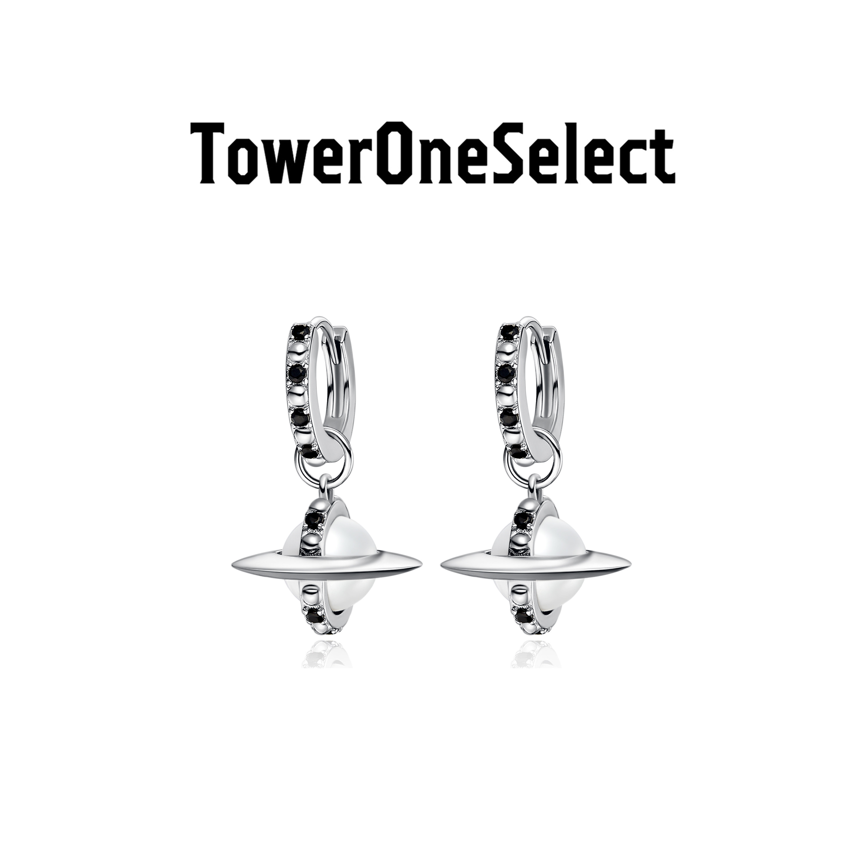 纯银银耳环吊坠珍珠官方店