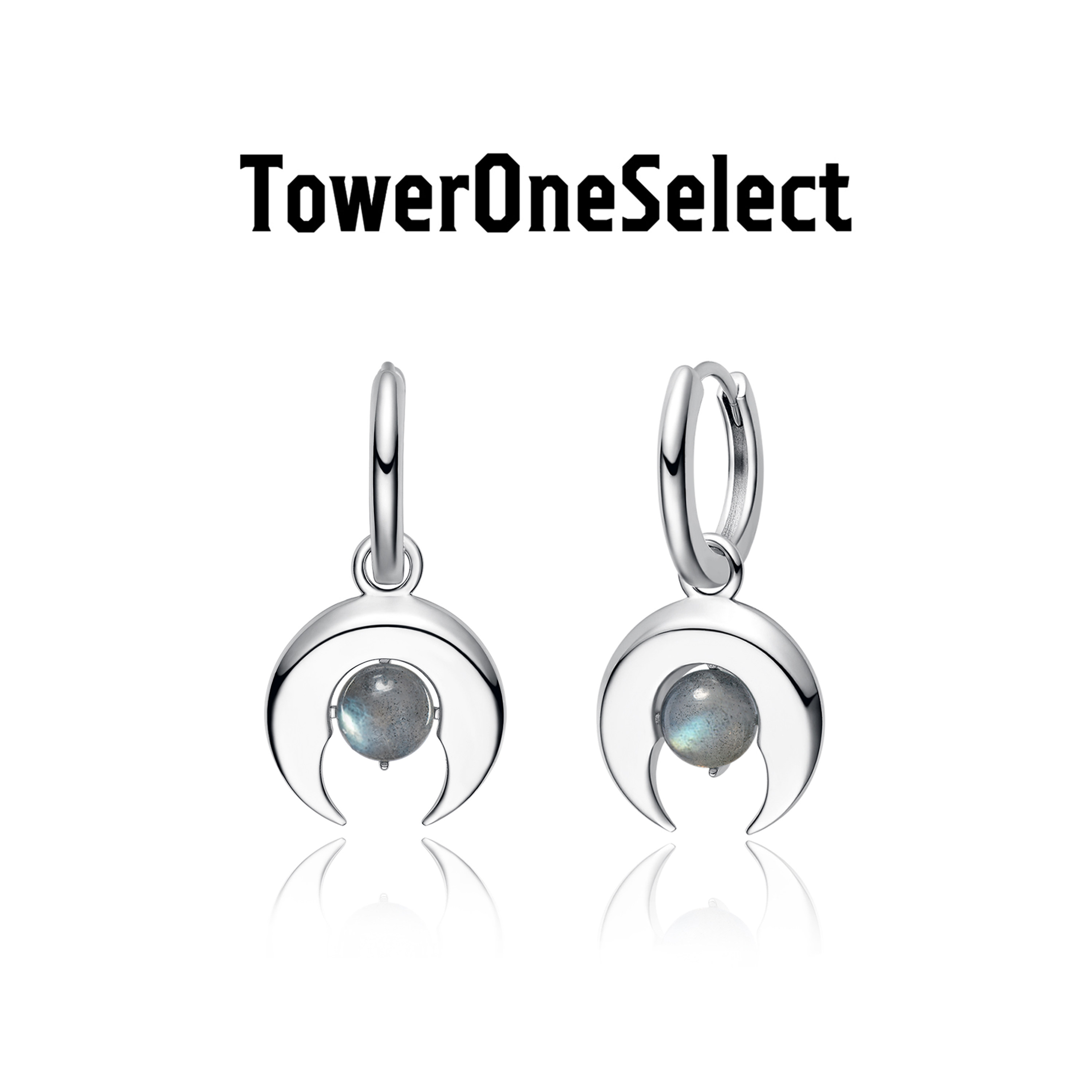 toweroneselect官方店月夜耳环