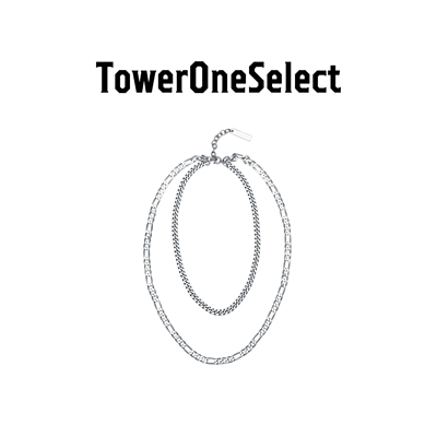 组合双层可拆卸中性项链