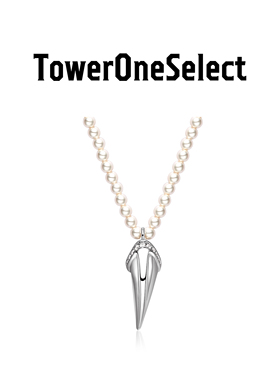 TowerOneSelect官方店TOWERONE獠牙珍珠项链原创设计轻奢高级饰品