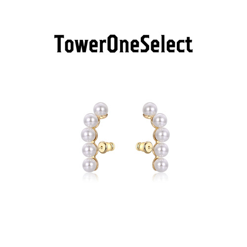 酒杯甜点珍珠耳环TowerOneSelect