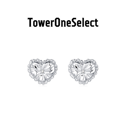 TowerOneSelect迷你小爱心抱枕耳钉