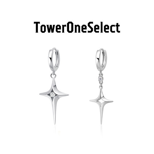 轻奢北极星原创设计风耳环官方店