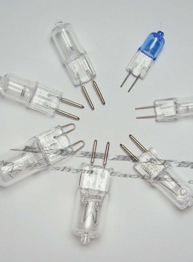 12V20W水晶灯50W灯泡220V卤素g4灯珠细脚 香薰灯G9插脚灯40W插泡