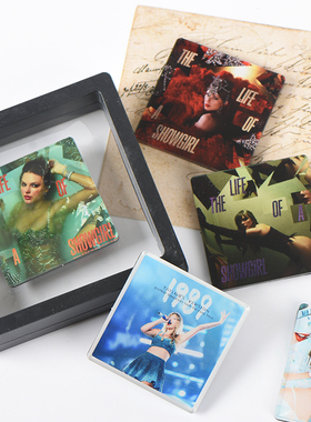 泰勒斯威夫特Taylor Swift专辑封面霉霉亚克力冰箱贴磁力贴装饰