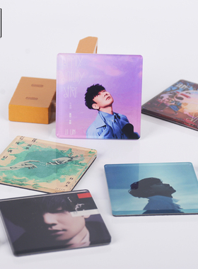 林俊杰JJ专辑封面演唱会亚克力冰箱贴磁力贴装饰应援周边