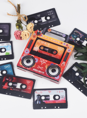 磁带音乐冰箱贴华晨宇nfc感应自动播放歌曲收音机造型磁吸亚克力