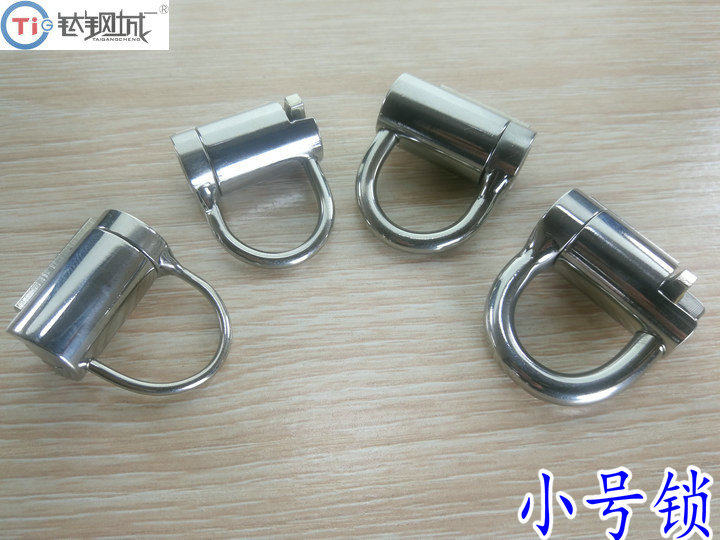 钛钢城R PA阴环锁简约贞洁小号钢挂锁防出轨小三外遇偷吃JJ锁_虎窝淘