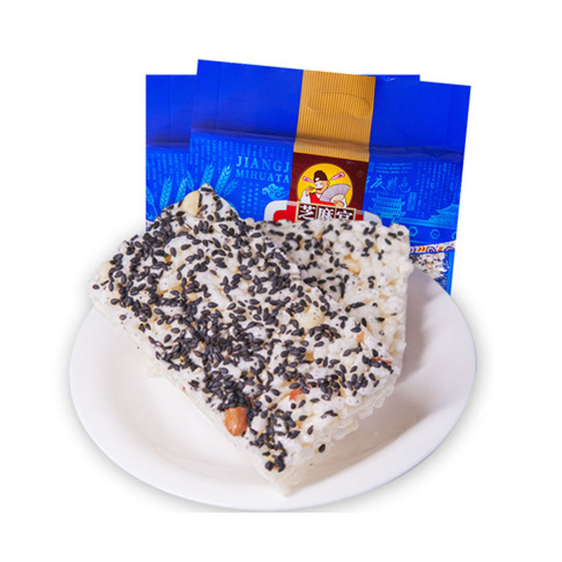 重庆特产芝麻官江津米花糖458g 油酥米花糖传统糕点米糕小吃