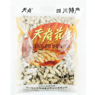 天府花生咸干花生带壳800g袋四川特产休闲下酒零食烘炒小吃