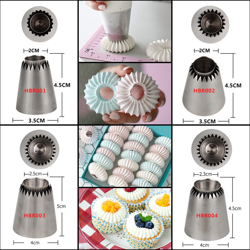 mrf罗密蛋糕空心不锈钢挤奶油