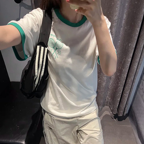 阿迪达斯三叶草男装2026夏季新款日常百搭休闲运动短袖T恤KF9604
