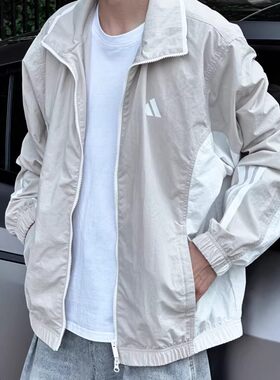 Adidas阿迪达斯立领外套