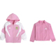 新款 Adidas阿迪达斯正品 女童春季 防风运动二合一梭织外套JN1747