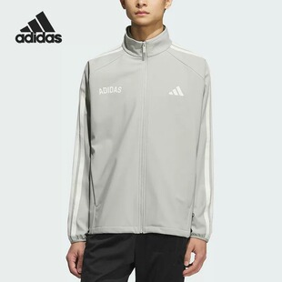 男士 Adidas 阿迪达斯正品 夹克衫 运动立领耐穿外套KC2846 2026新款