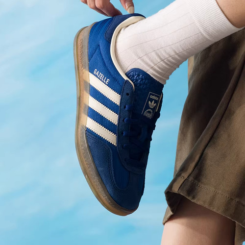 Adidas阿迪达斯正品GAZELLE德训鞋男女时尚潮流运动鞋板鞋JS1410