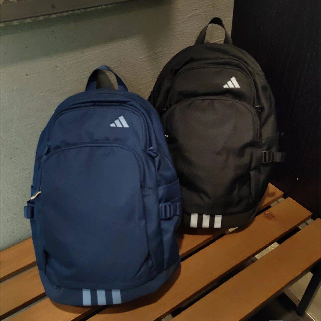 阿迪达斯运动包男包女包户外出行包初中高中大学生双肩背包JY3329