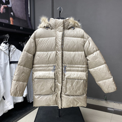 阿迪达斯女款冬季保暖防风羽绒服