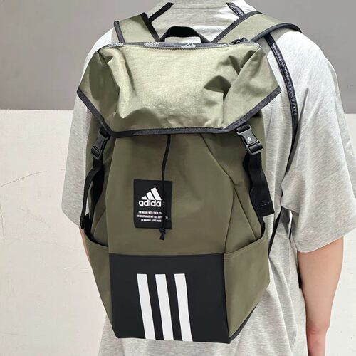 Adidas阿迪达斯收纳抽绳双肩背包