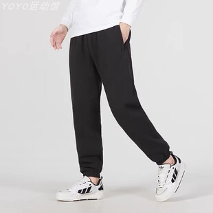 阿迪达斯三叶草男裤 纯棉运动裤 休闲训练束脚长裤 HK2866 2026春新款