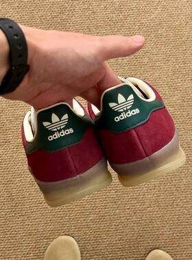 Adidas/阿迪达斯正品三叶草男女同款GAZELLE低帮运动休闲鞋JH5403