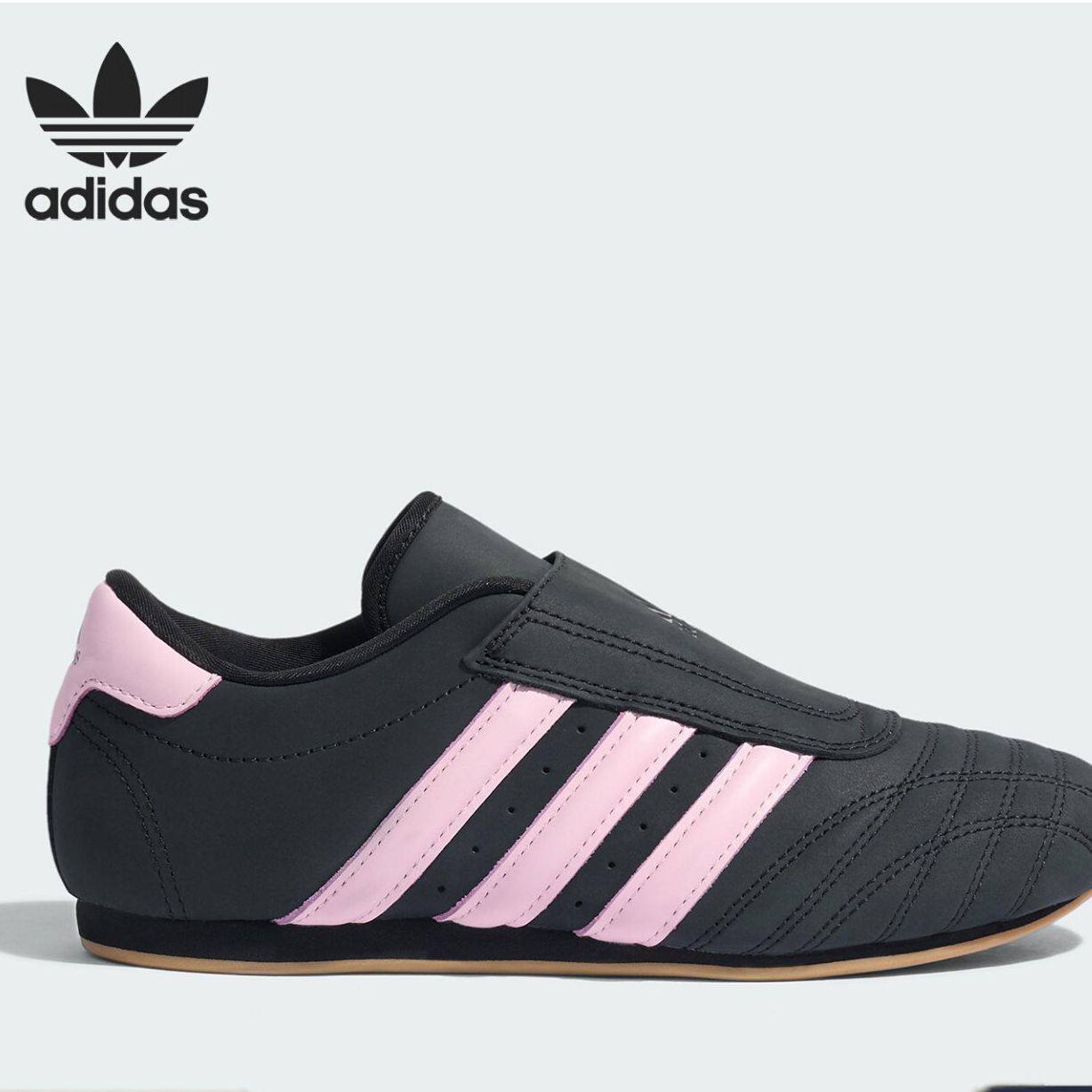 Adidas/阿迪达斯正品三叶草女士休闲皮革无系带日常运动鞋JR4960